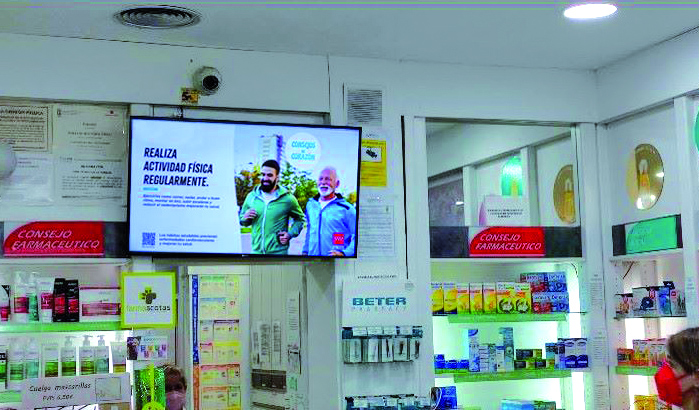 Publicidad en farmacias