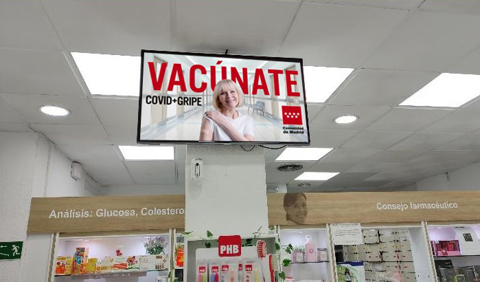 Publicidad en farmacias